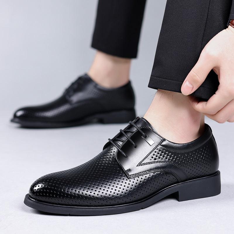 Men's Business Leather Formal Shoes (In Stock)