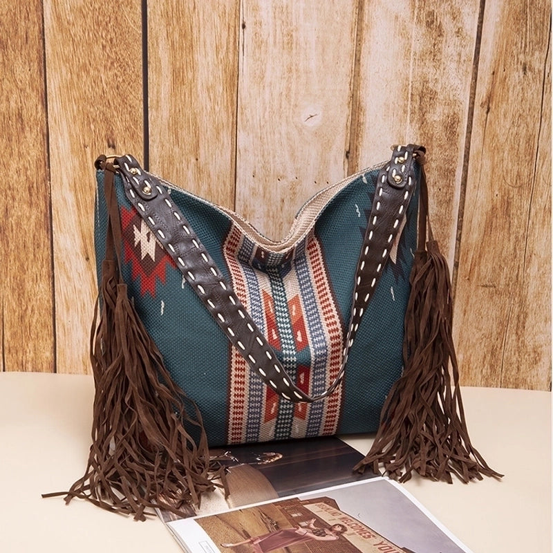 Women's Large All Seasons Canvas Vintage Style Shoulder Bag