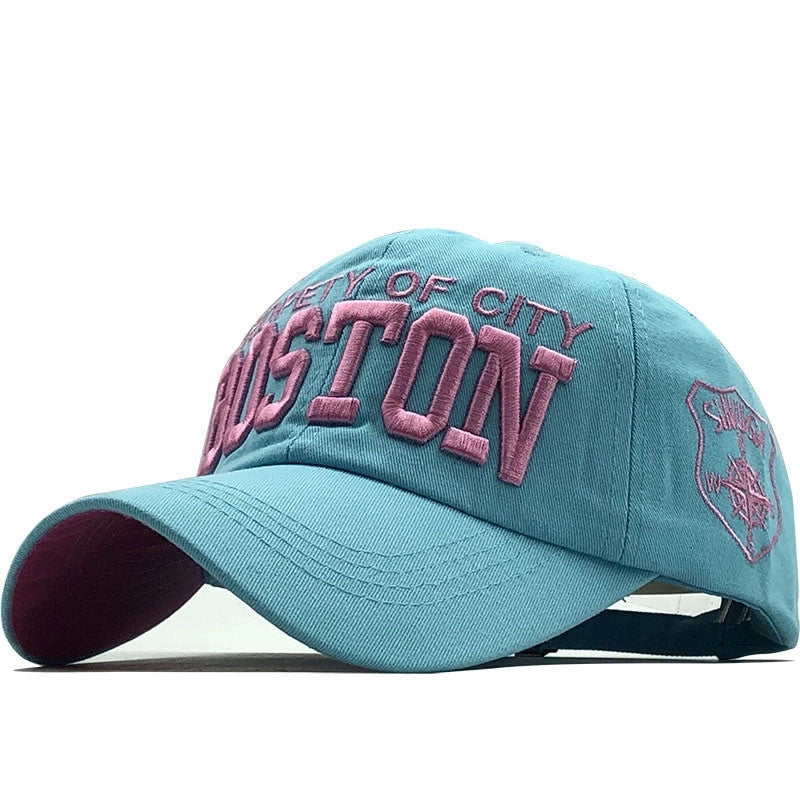 Spring And Summer Multi-color Sunshade Three-dimensional Embroidery Fishing Soft Front Hat