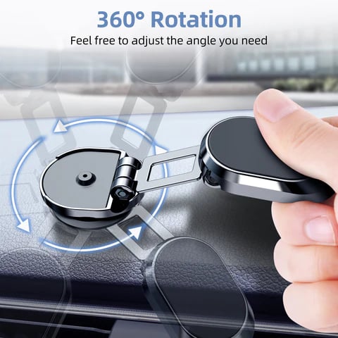 🔥Alloy Folding Magnetic Car Phone Holder🔥