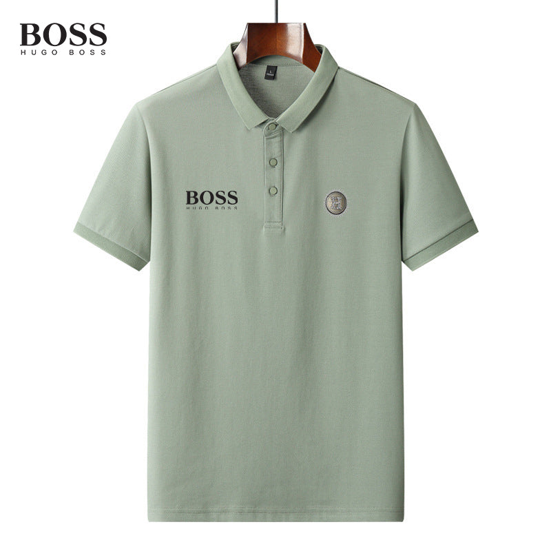 BOSS High Quality Half Short Sleeve Polo Shirt for Men