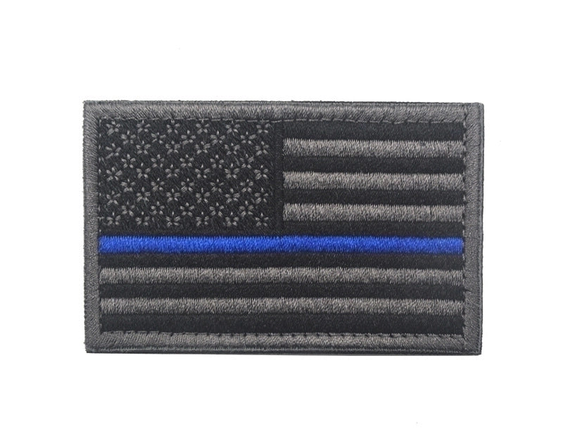 All Seasons Diagonal Cloth Woven Flag Bag Charms