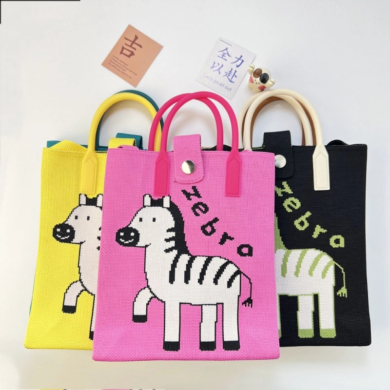 Women's Polyester Color Block Vintage Style Classic Style Square Magnetic Buckle Shoulder Bag