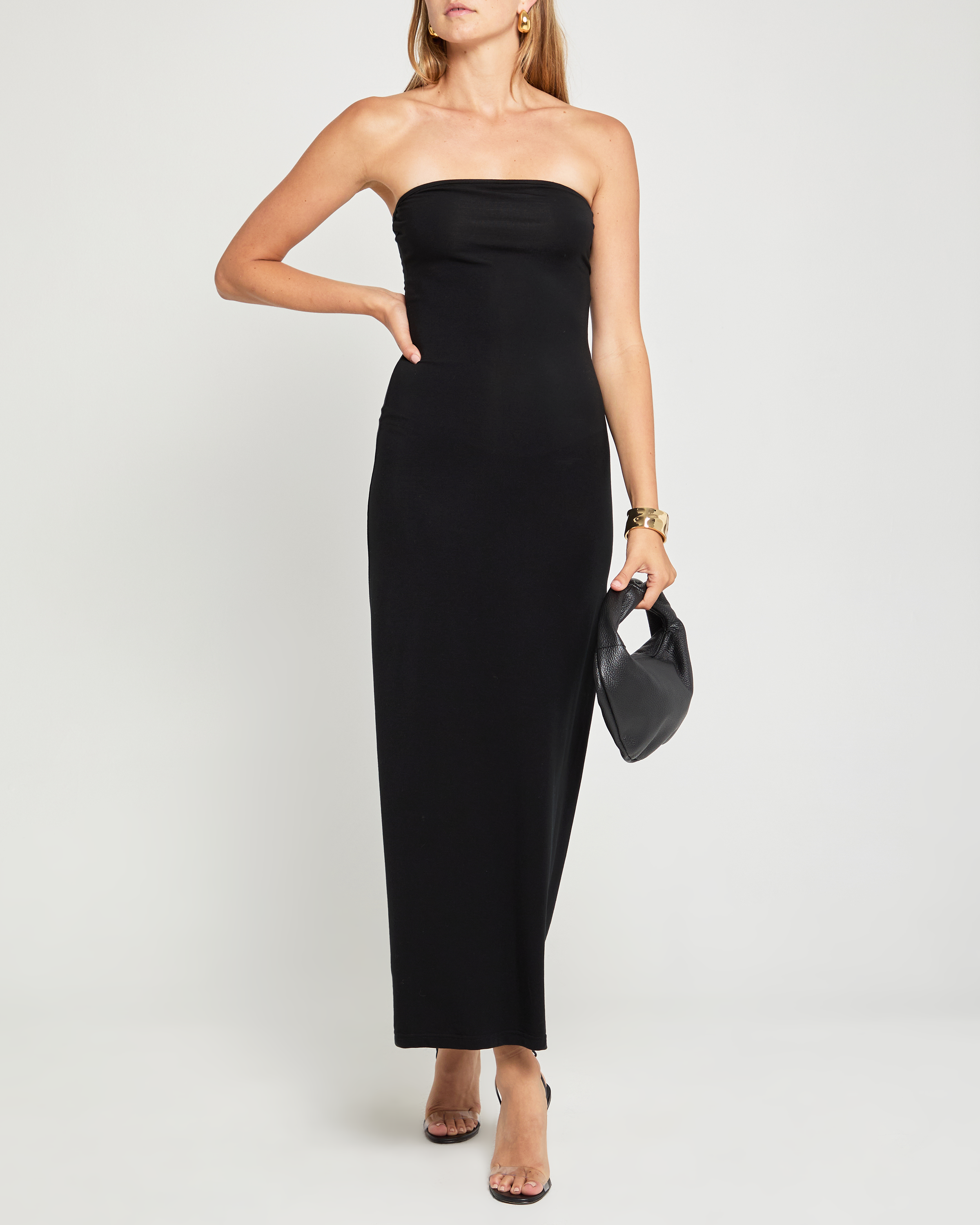 Contouring Maxi Tube Dress