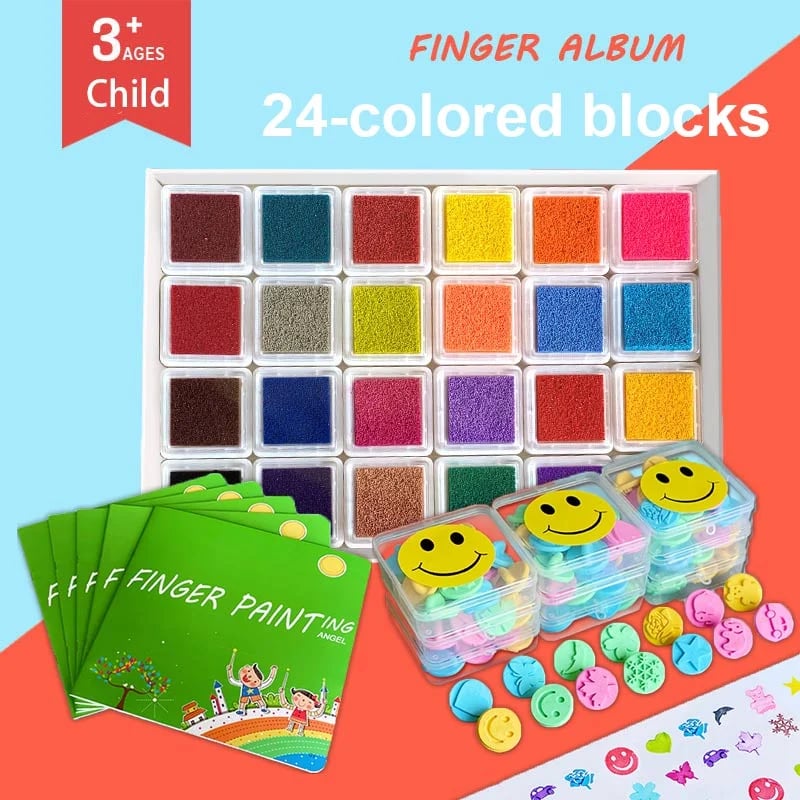 Funny Finger Painting Kit