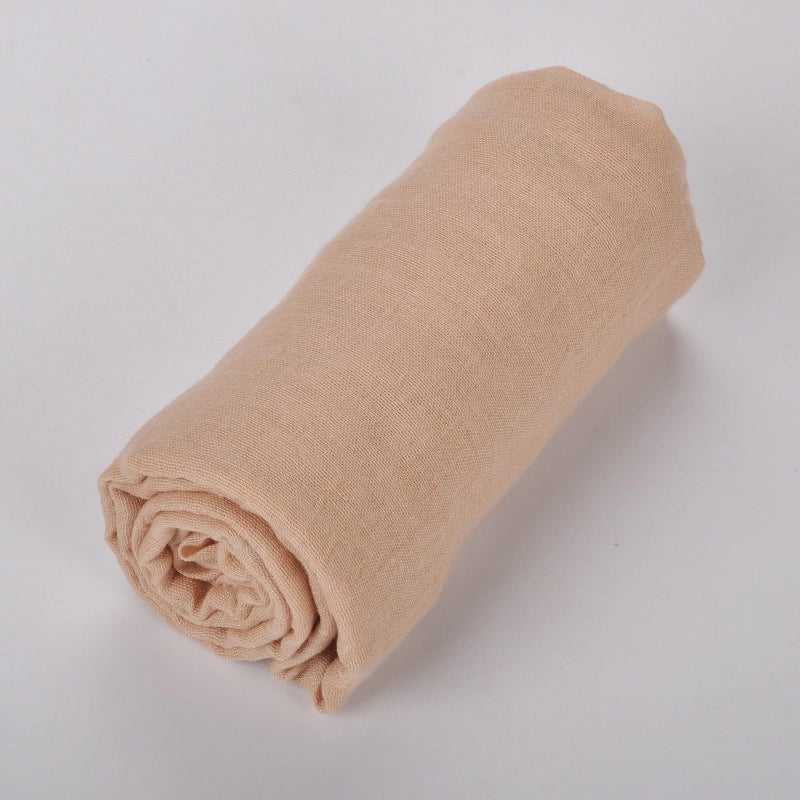 Women's Ethnic Style Solid Color Polyester Scarf