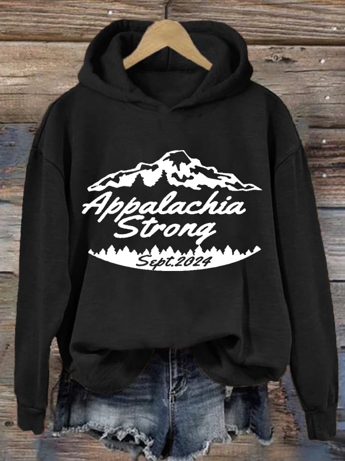 Women's Appalachia Strong Print Casual Sweatshirt