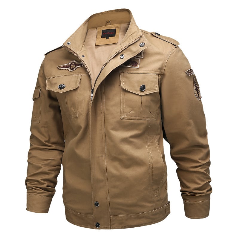 Autumn And Winter Men's Casual Washed Jacket