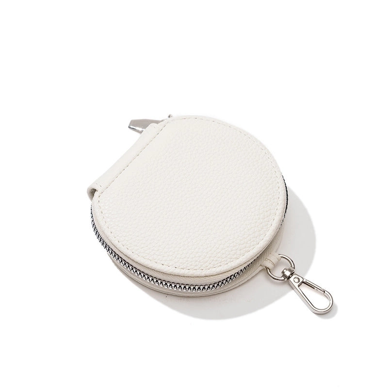 Women's Pu Leather Solid Color Streetwear Square Zipper Bag Sets Coin Purse