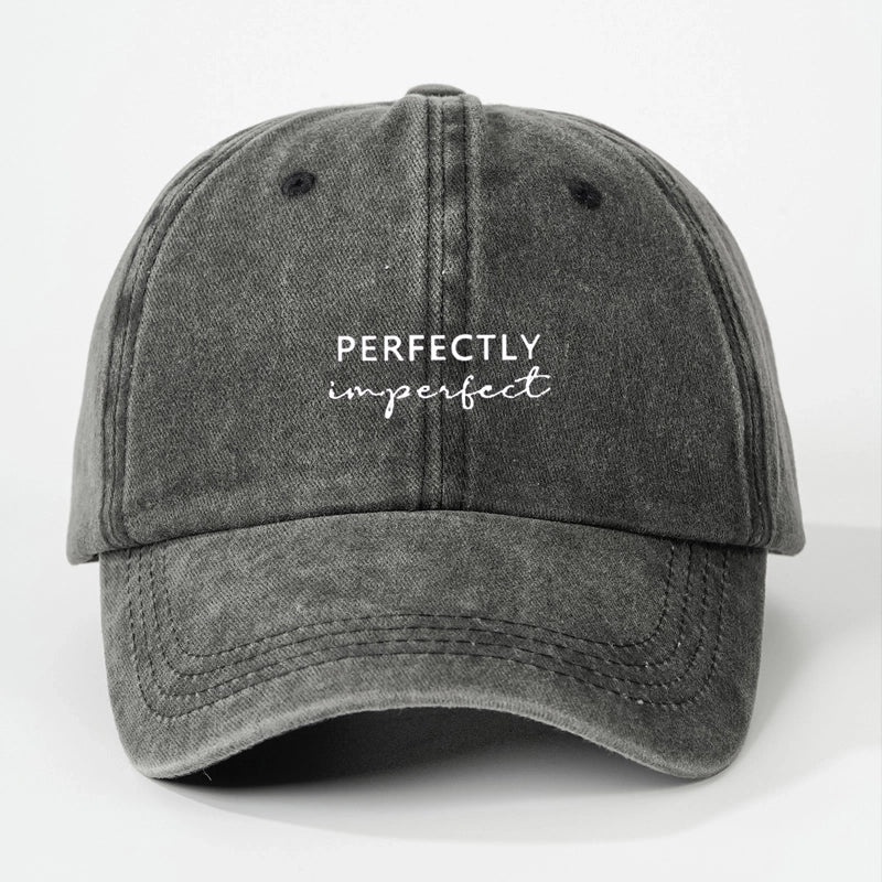 Women's Commute Letter Curved Eaves Baseball Cap