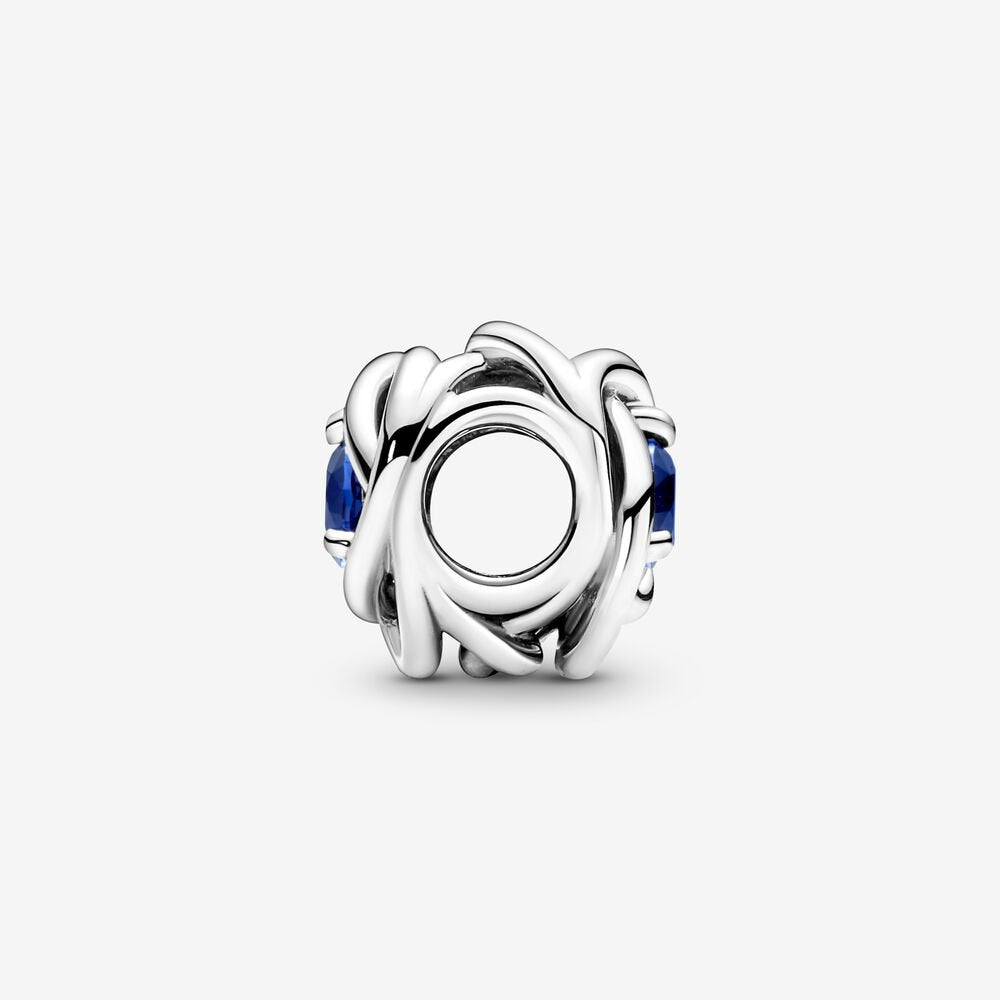 Blue Eternity Circle Pandora Charm