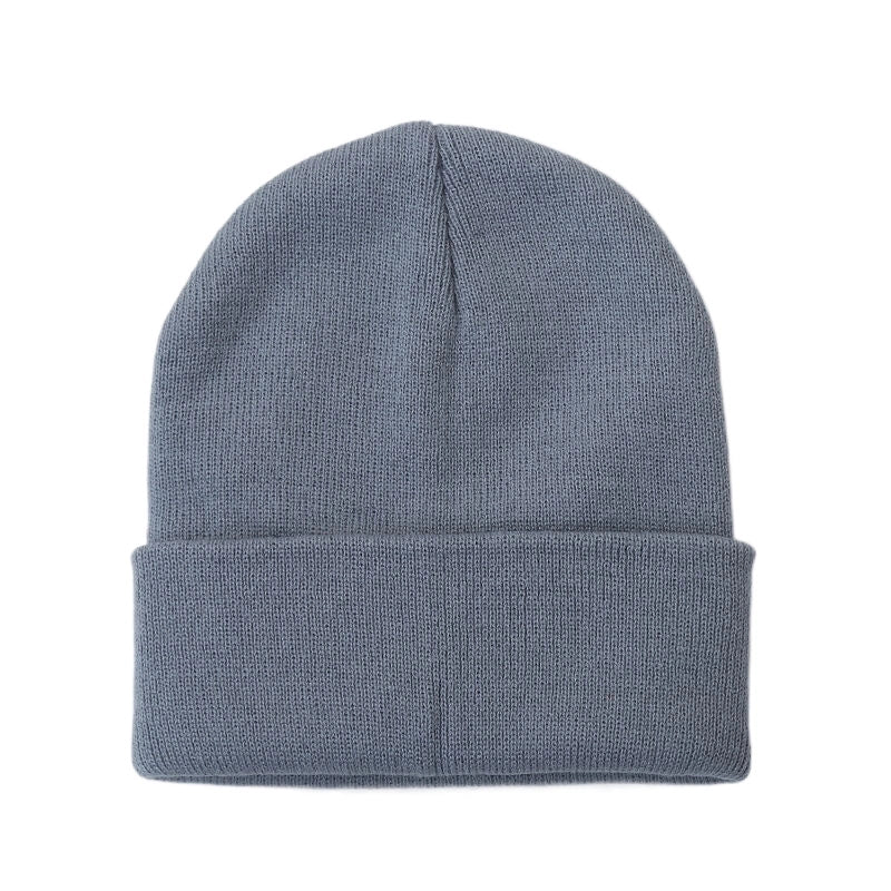 Hat Women's Autumn And Winter Korean Style Solid Color Wool Hat Trendy Japanese Style Warm Knitted Hat Outdoor Wool Hat