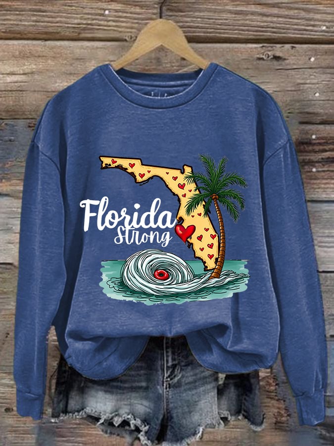 Women's Florida Strong Printed Sweatshirt
