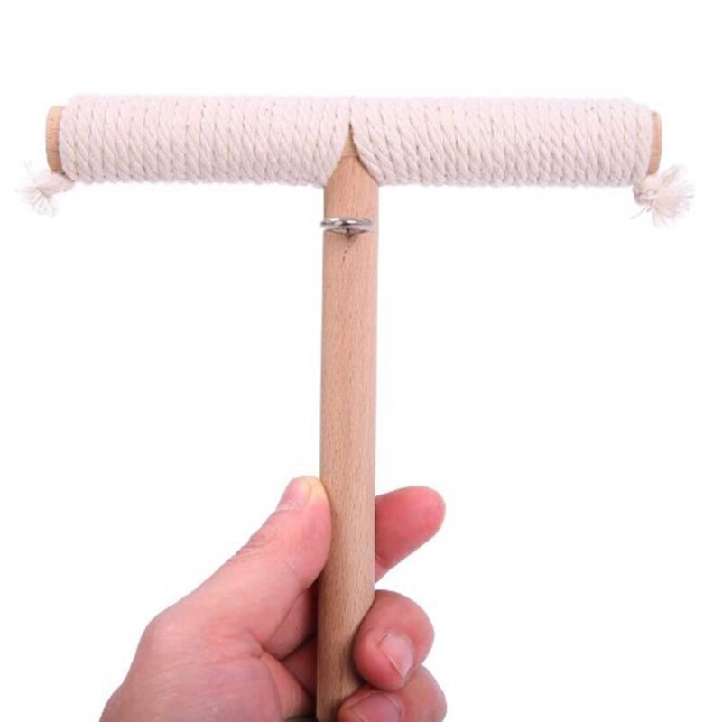 Parrot Stand Toy Covering With Rope