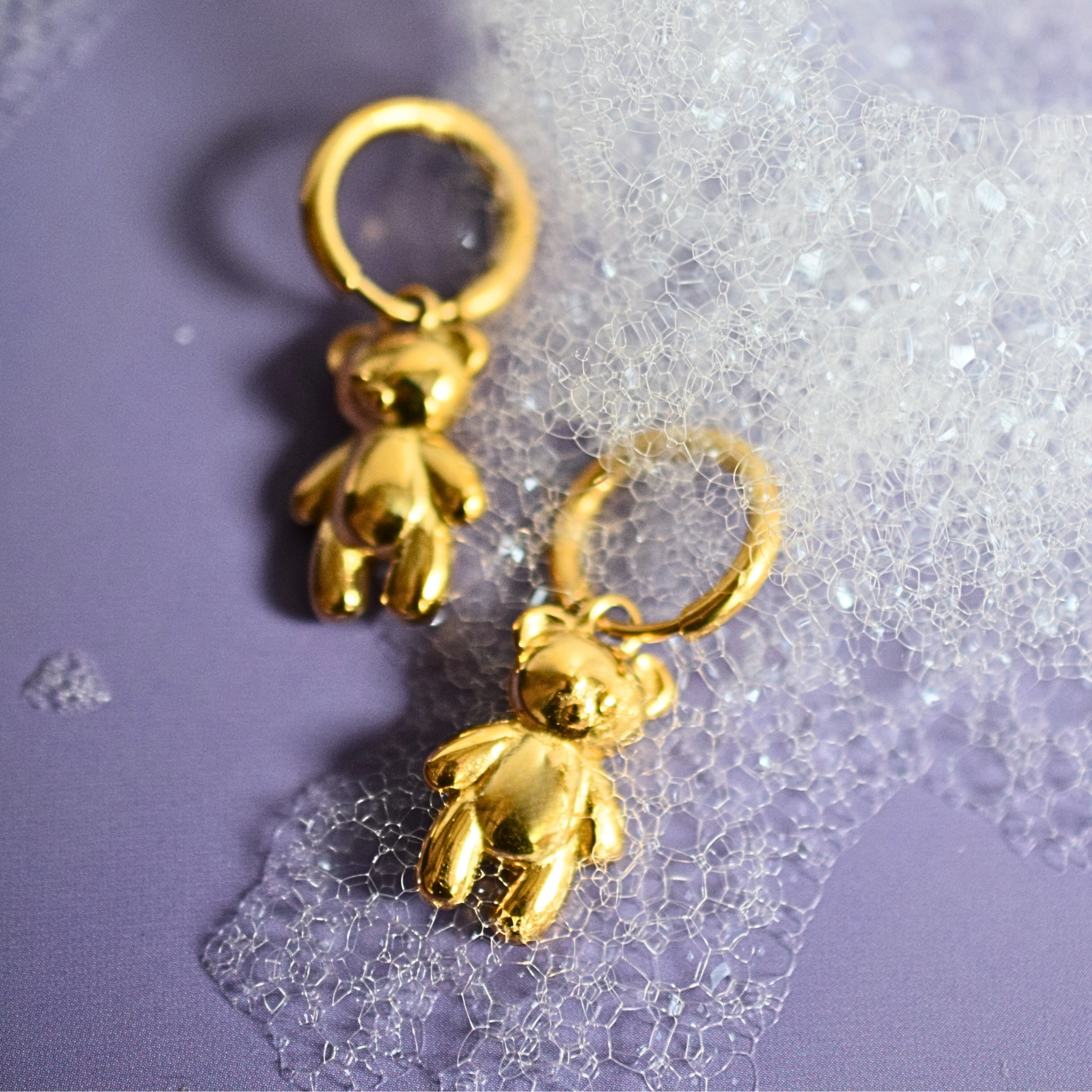 Teddy hoops - Gold