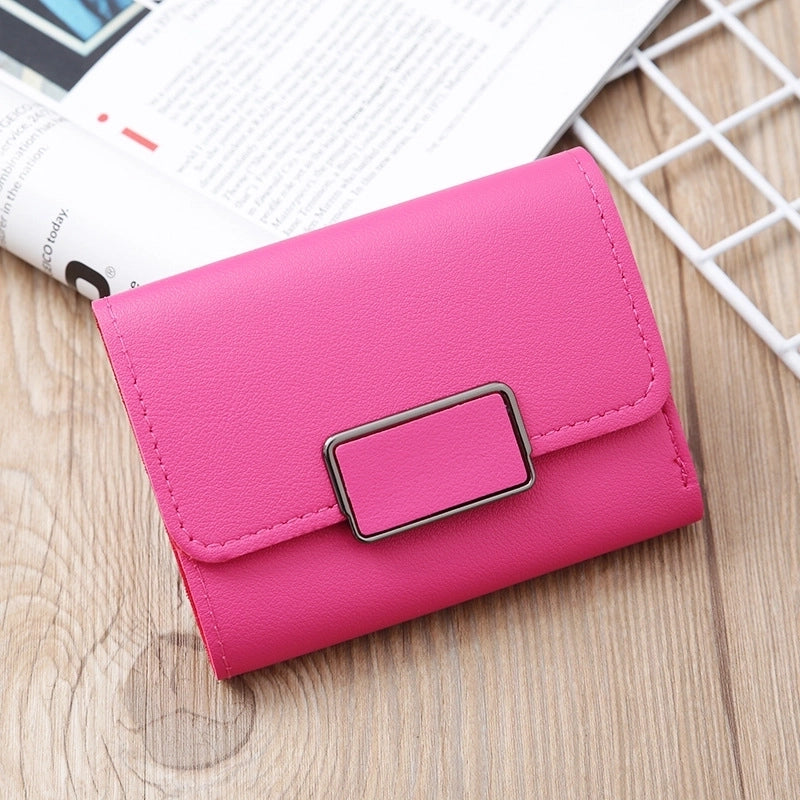 Korean Solid Color Mini Coin Purse