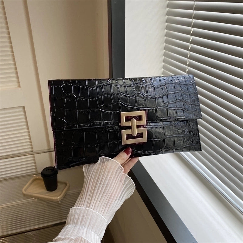 Women's Solid Color Pu Leather Flip Cover Coin Purses