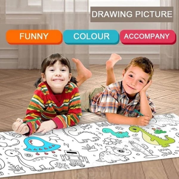 (🔥  Promotion 48% OFF) Children's Drawing Roll - BUY 3 GET 10%OFF & FREE SHIPPING NOW!