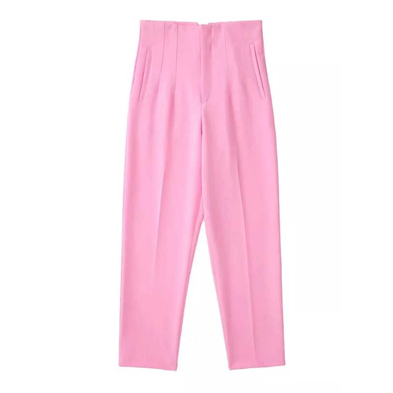 High Waist Fashionable Women's Pants