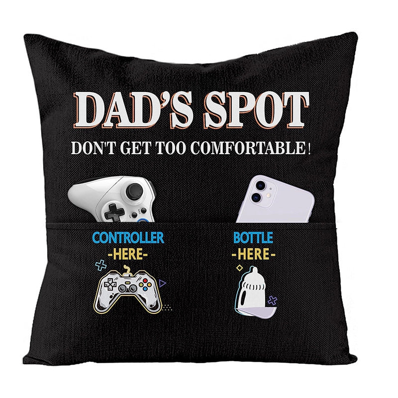 Casual Cute Letter Game Console Polyester Pillow Cases