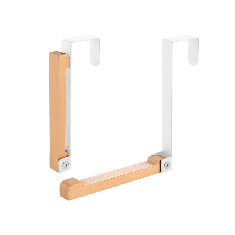 🔥🔥Foldable Wood Over The Door Hooks-🌟Buy 2 Get 1 Free🌟(Single For Just £6.66)