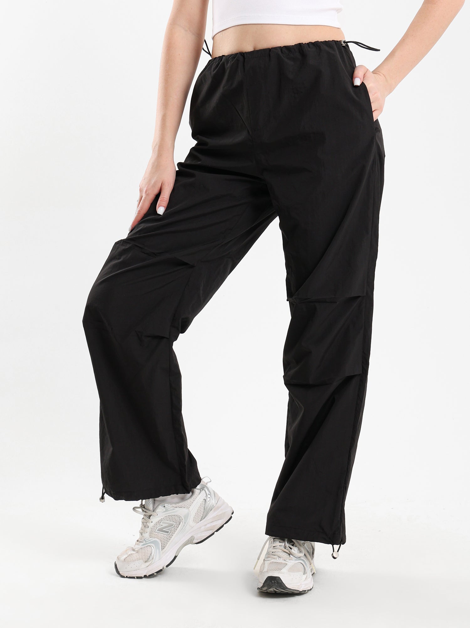Nylon Parachute Pants