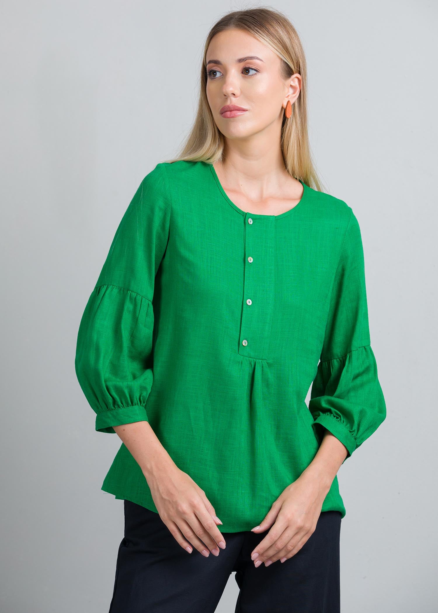 Sleeve detail blouse