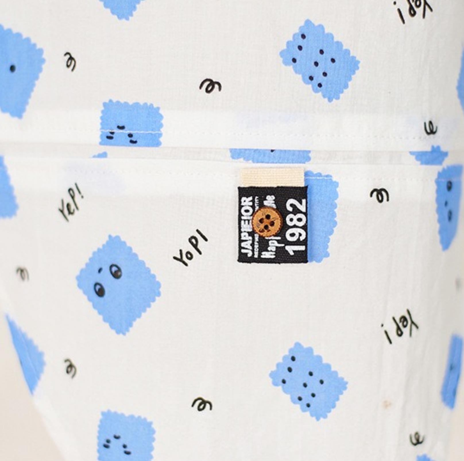 Pet Shirt with Biscuit Pattern