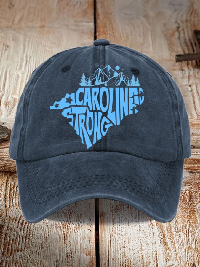 Men's and Women's Hurricane Helen Disaster Relief Washed and Distressed Hats