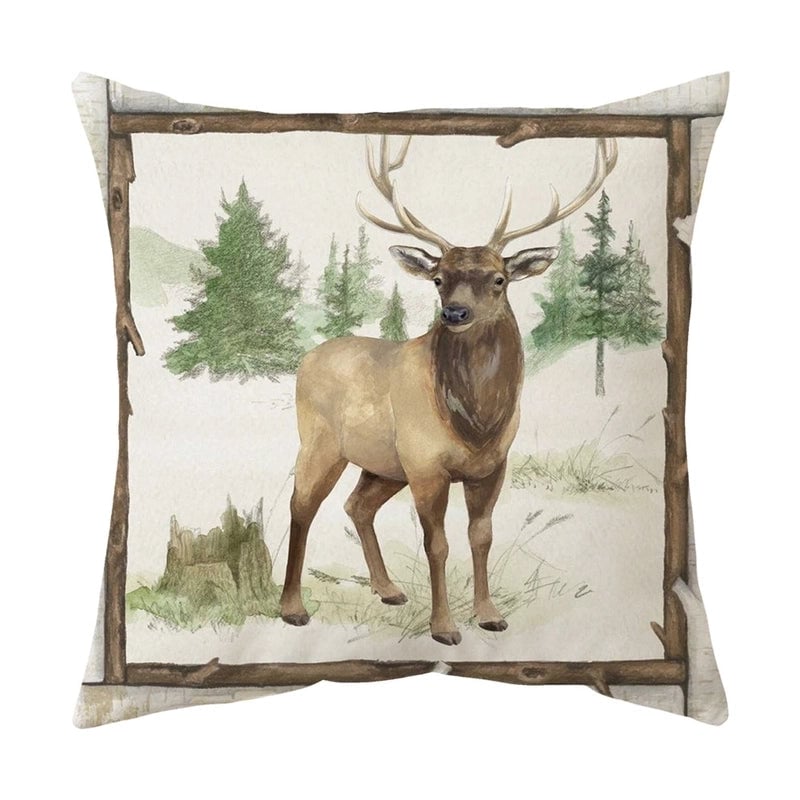 Cute Animal Short Plush Pillow Cases