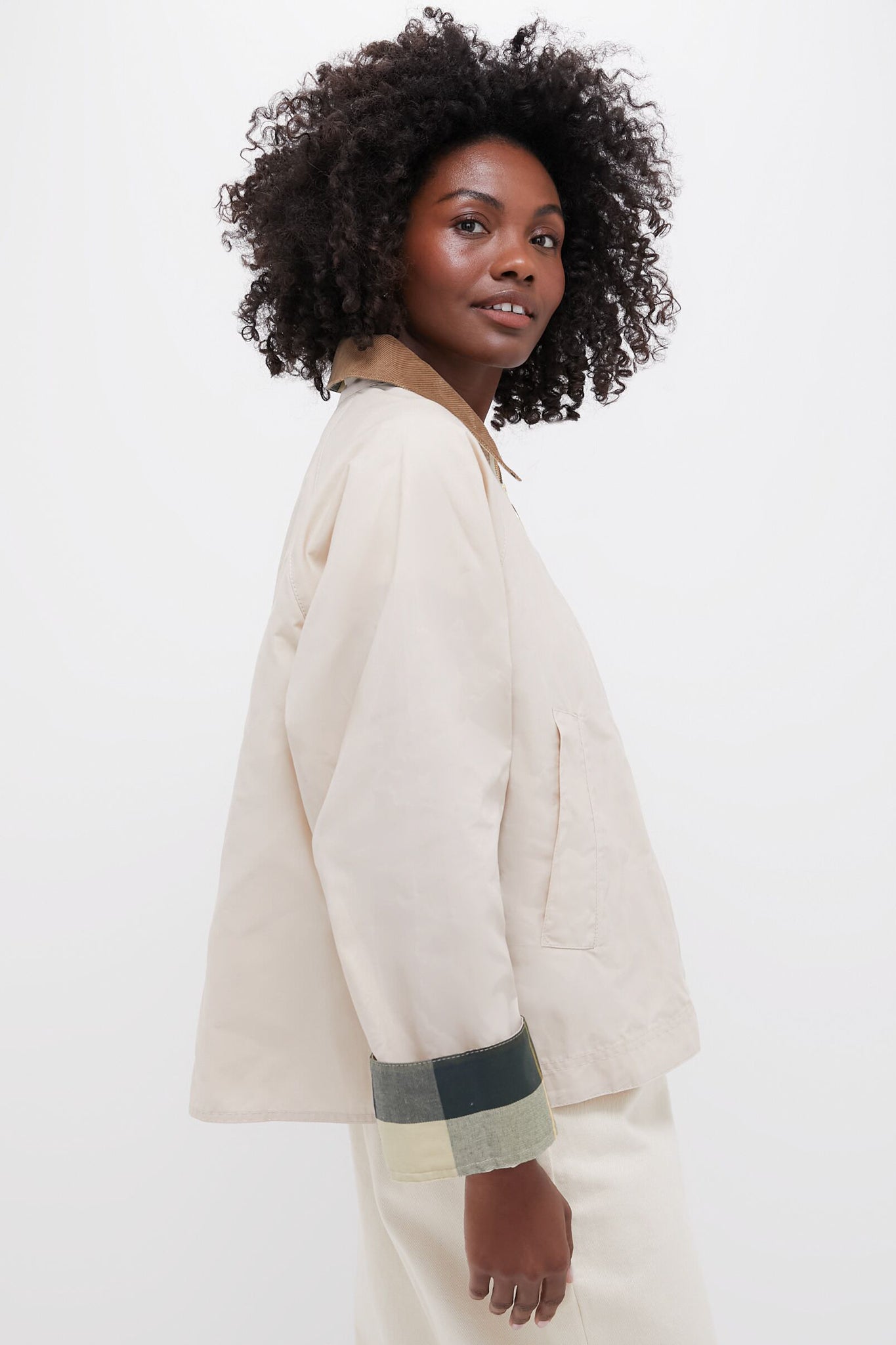Oatmeal Catlin Showerproof Jacket