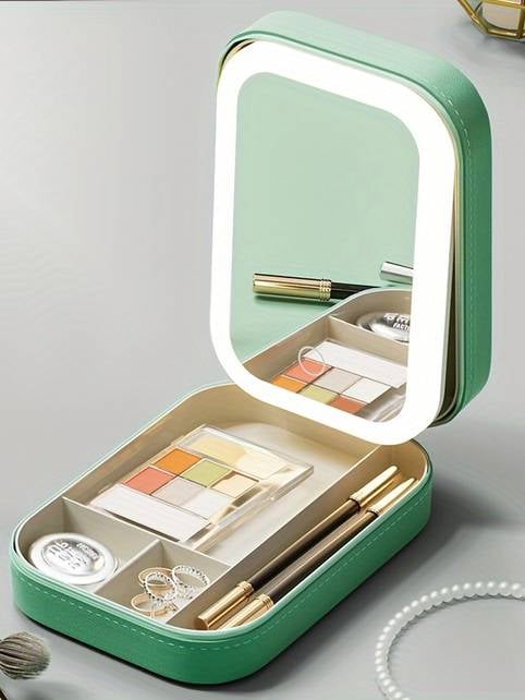 Portable Makeup Case With Light