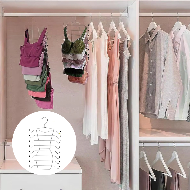 Multifunctional 8-layer Rotating Hanger