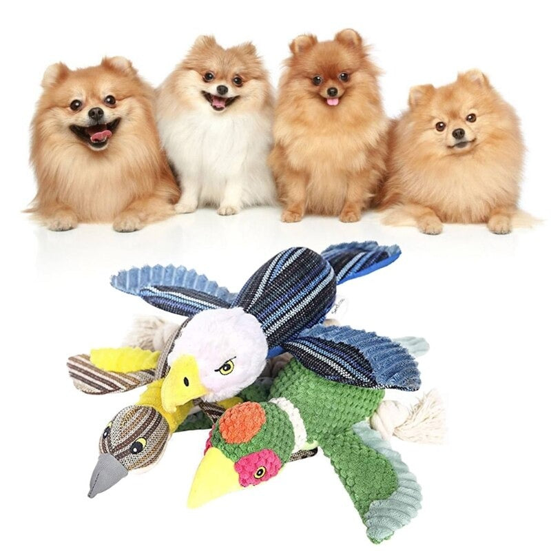 Interactive Stuffed Dog Toy