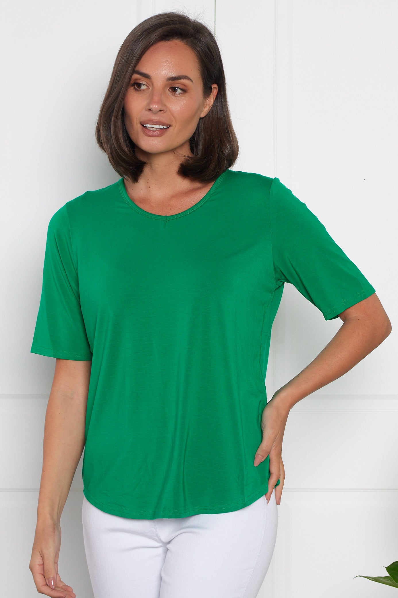 Belinda Modal Tee - Green