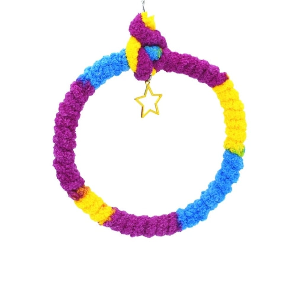 Parrot Rope Swing Standing Bar