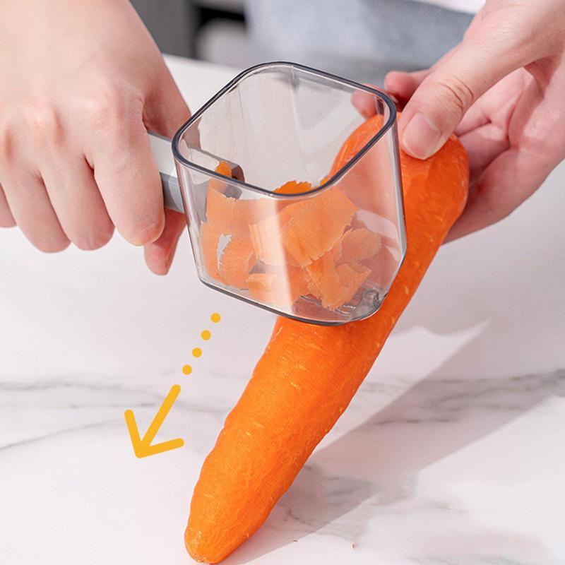 Easy Vegetable Peeler with Catcher