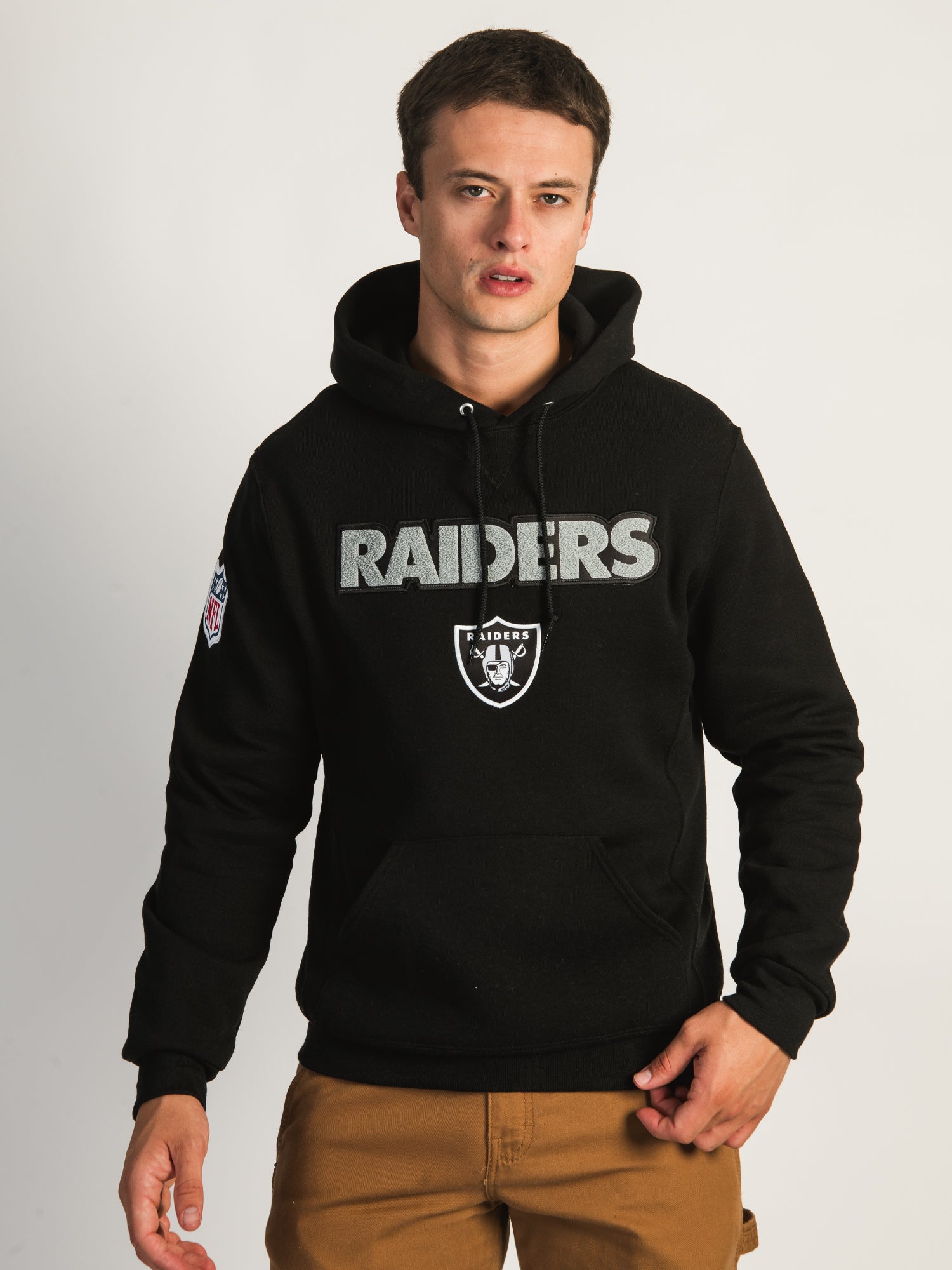 RUSSELL NFL LAS VEGAS RAIDERS END ZONE PULLOVER HOODIE