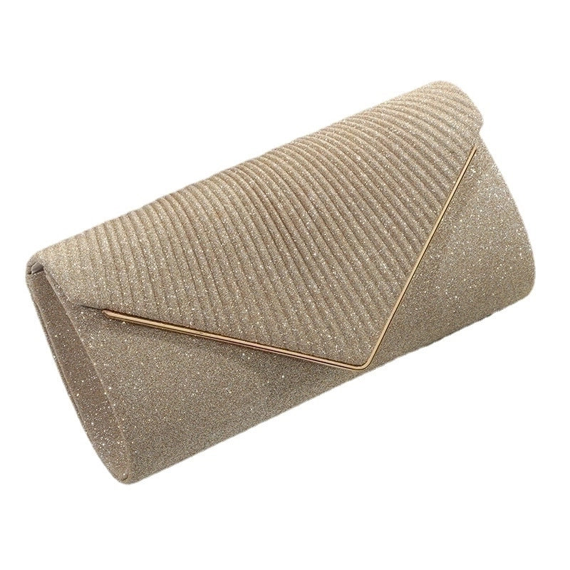 Polyester Solid Color Square Evening Bags