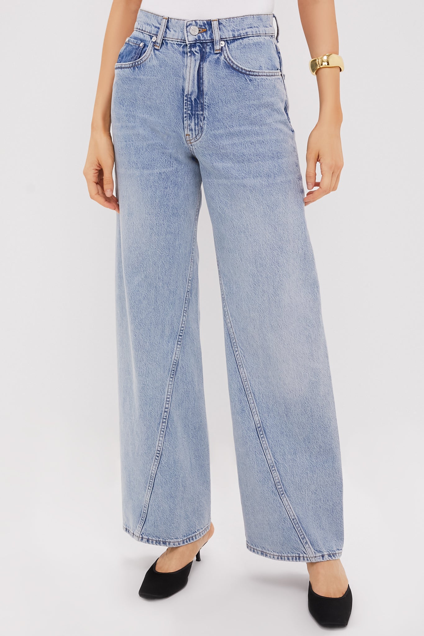 Pale Azure Brie Jean