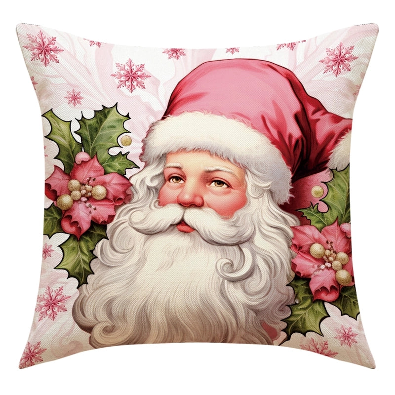 Christmas Vacation Letter Linen Pillow Cases Couch & Sofa Decor