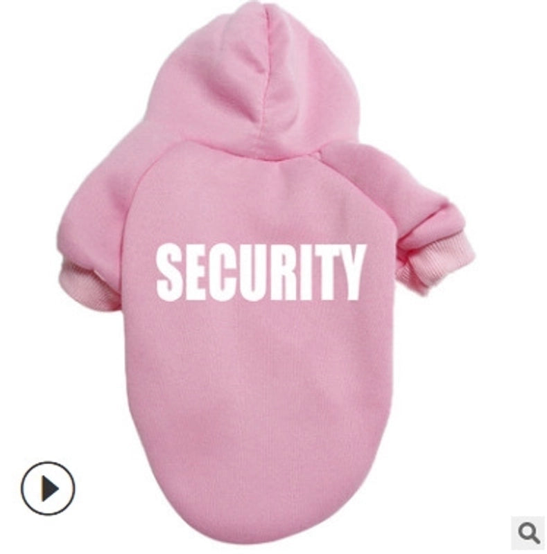 Minimalist Classic Style Polyester Solid Color Pet Clothing