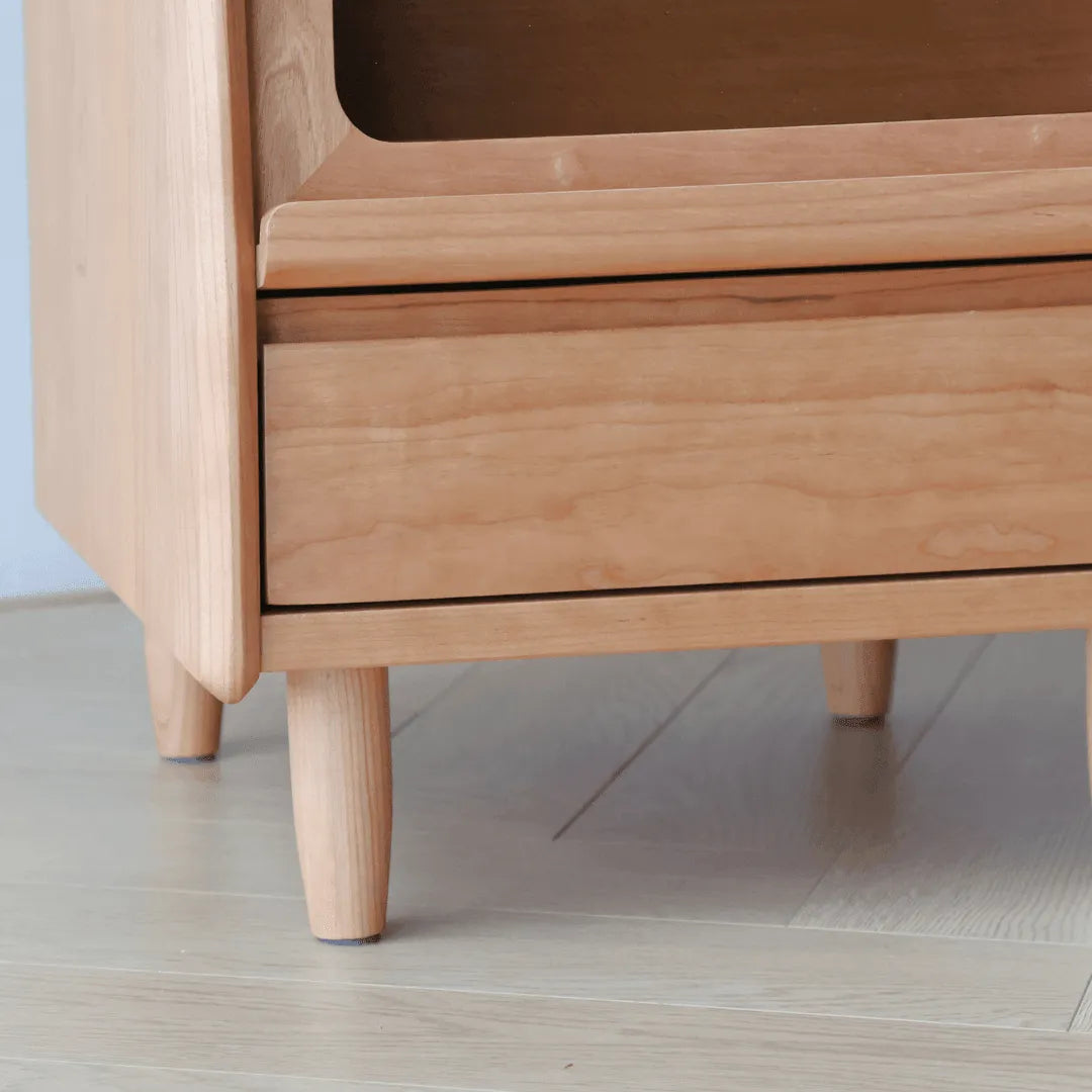 Corcino Solid Wood Nightstand