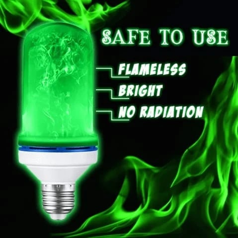 2023 UPGRADE LED FLAME LIGHT BULB With Gravity Sensing Effect Imported from Germany