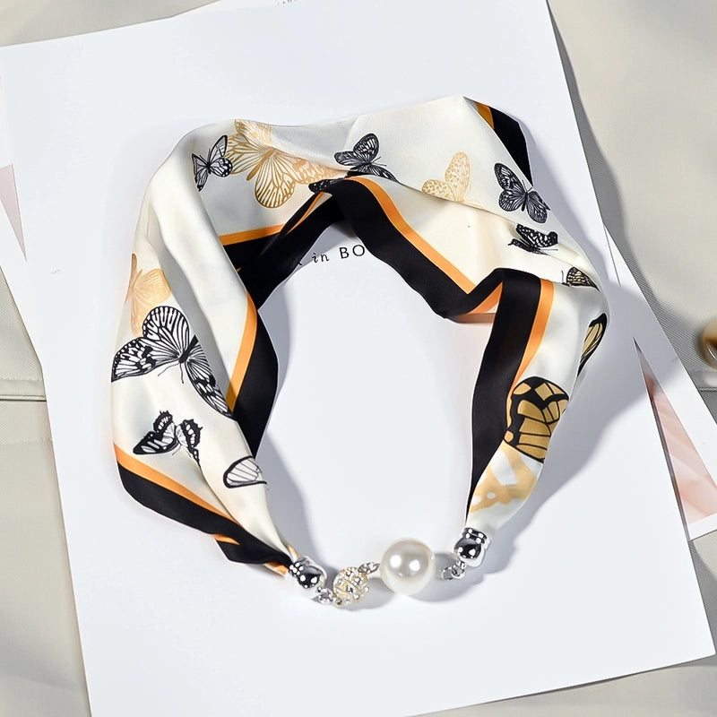 Women's Vacation Sweet Geometric Polyester Scarf
