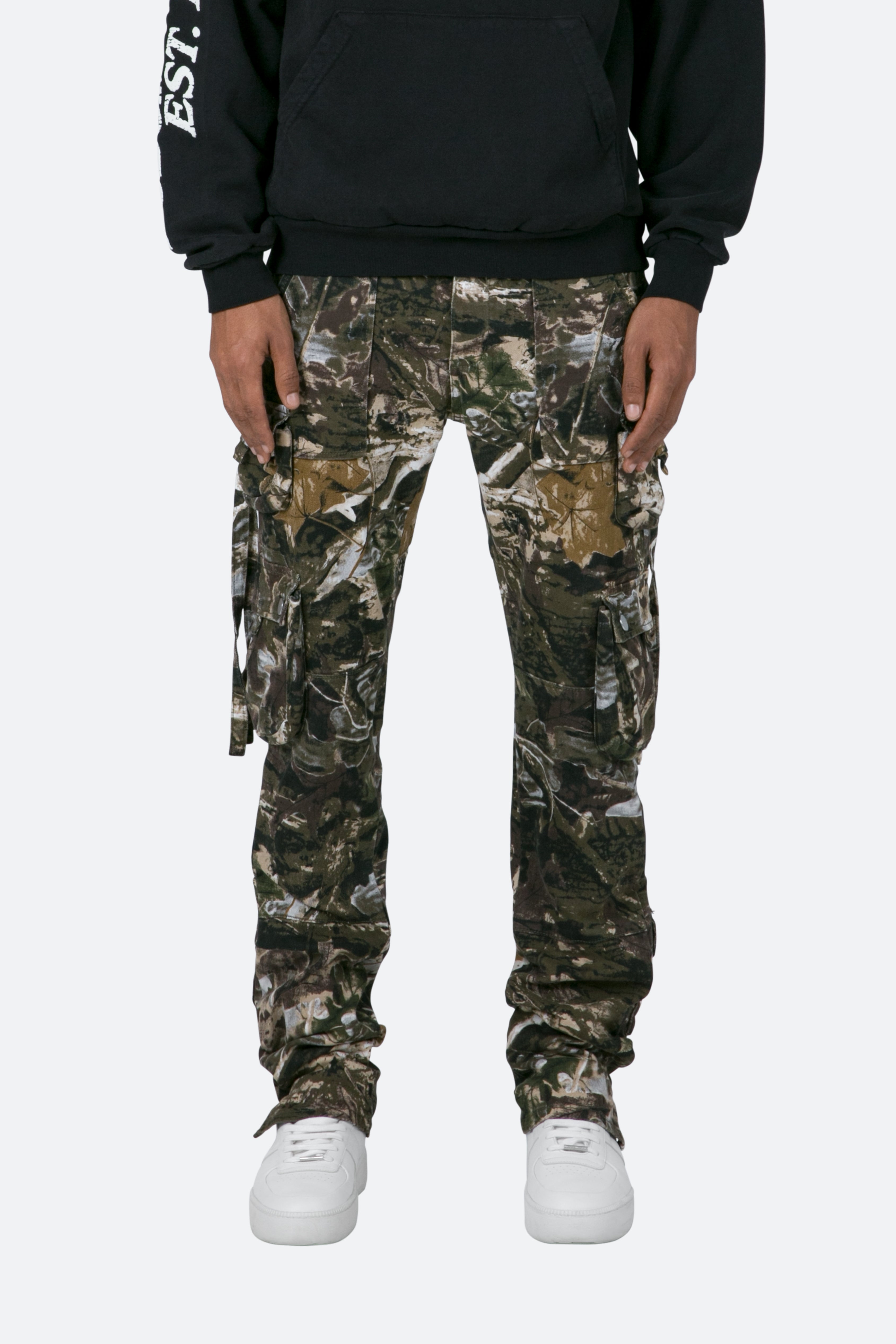 D152 Cargo Straight Denim - Hunter Camo