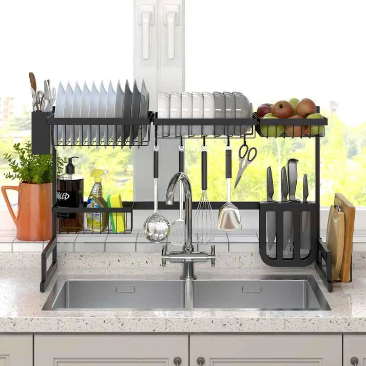 Kitchen Dish Drying Rack Over Sink