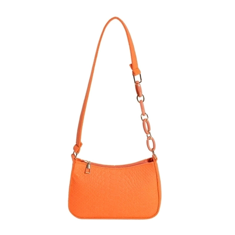 Women's All Seasons Felt Solid Color Vintage Style Square Zipper Shoulder Bag