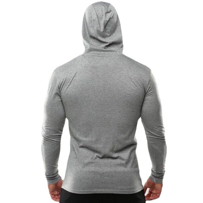 BOSS Men-s Casual Solid Color Hooded Sweater