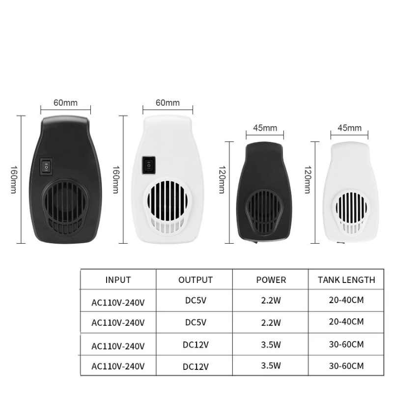 Hanging Cooling Fan For Aquarium